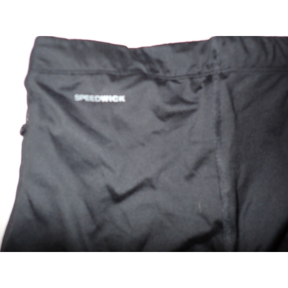 Reebok‎ Capri Tights speedwick Black Neon running Run Over it Women S  Athletic - Picture 6 of 6